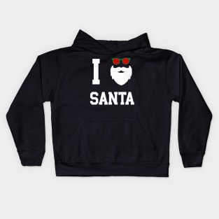 I love Santa Kids Hoodie